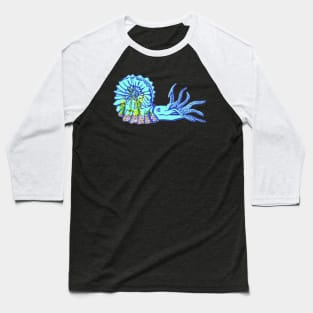 Ammonite Terrarium Baseball T-Shirt